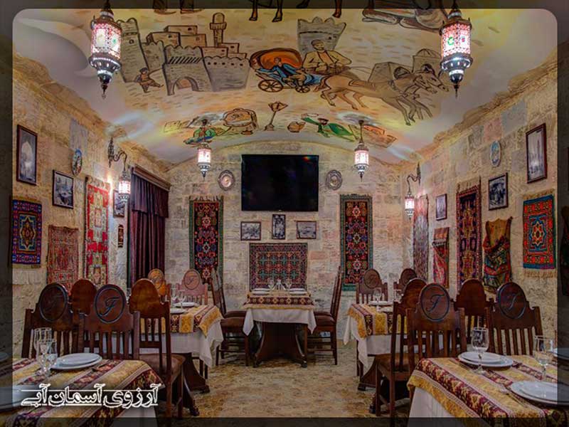 رستوران فیروزه باکو